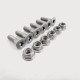 Kit Vis de Couronne x6 (Torx) - M8x30mm - Motos Japonaises