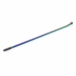 Stainless steel spoke (unity) - 8G - 207 mm x 4 mm - Rainbow