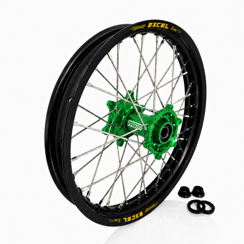 Roue Arrière MX FUSION - Excel Takasago - Kawasaki 125-250 KX 90-02 + 500 KX 90-04 - Personnalisable