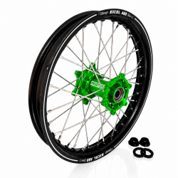 Roue Arrière MX FUSION - Excel A60 - Kawasaki 125-250 KX 90-02 + 500 KX 90-04 - Personnalisable