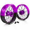 Paire de roues Supermotard PROSTUF - 100% Personnalisable