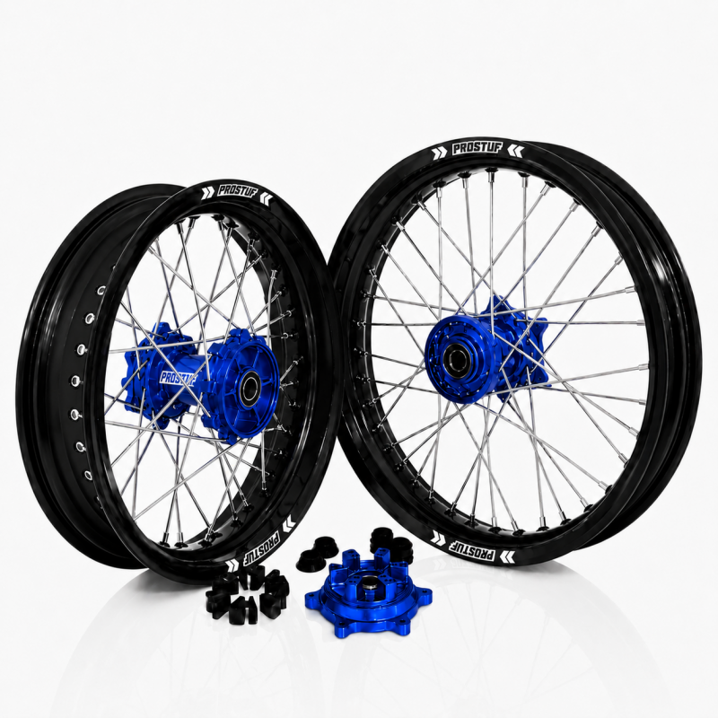 PROSTUF Supermoto Wheelset Rear Wheel with Cush Drive - Husqvarna - Customizable