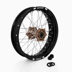 Roue Arrière Supermotard PROSTUF - Kawasaki 125-250 KX 90-02 + 500 KX 90-04 - Personnalisable