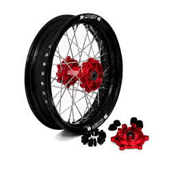 Roue Arrière Supermotard PROSTUF - Kawasaki 125-250 KX 90-02 + 500 KX 90-04 - Personnalisable
