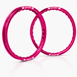 Jante avant + arrière PROSTUF - 21 x 1.60 - 19 x 2.15 - Rose