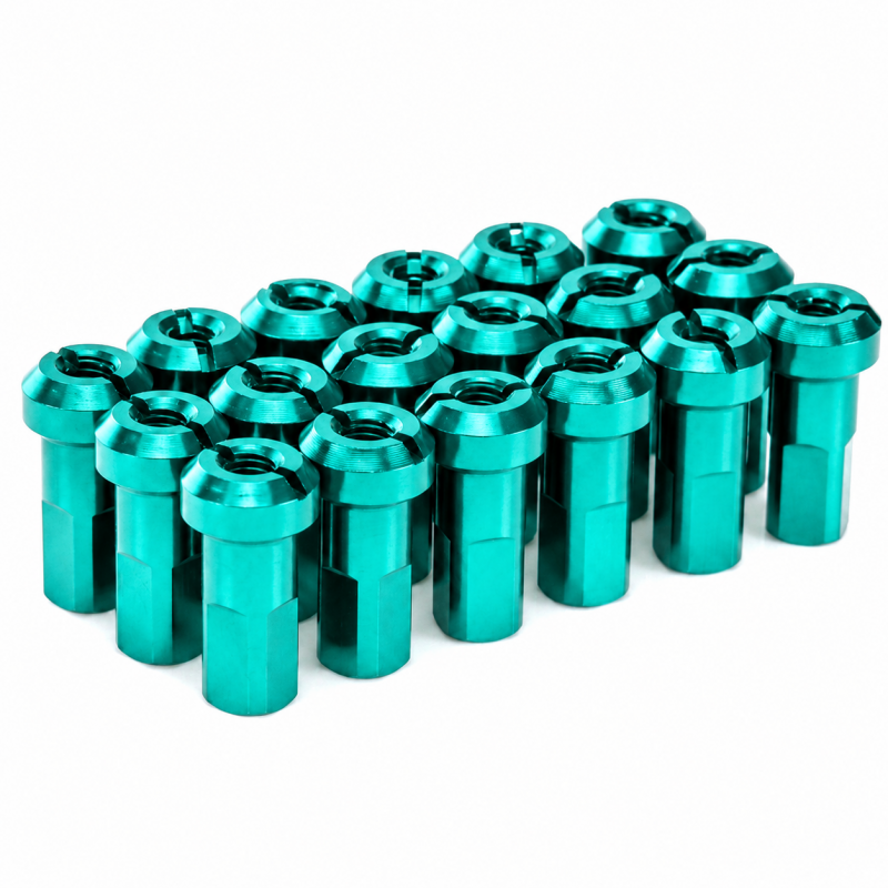 PROSTUF Aluminum Nipples pack 3.5 mm / 9G (pack x32) - Aqua