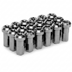 Pack écrous Rayons PROSTUF - Aluminium - 3.5 mm / 9G (pack x32) - Titanium