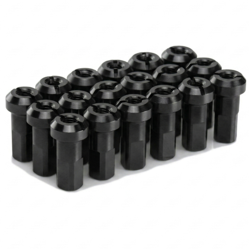 PROSTUF Aluminum Nipples pack 3.5 mm / 9G (pack x32) - Black