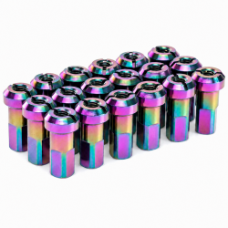 PROSTUF Aluminum Nipples pack 3.5 mm / 9G (pack x32) - Rainbow