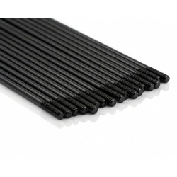 Pack rayons inox arrière PROSTUF - Motocross 19x2,15 (pack x36) - Noir