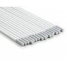 Pack rayons inox avant PROSTUF - 21x1.60 (pack x36) - Blanc