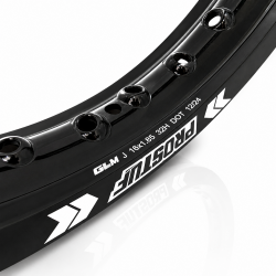 PROSTUF rear rim - 16 x 1.85 - Black